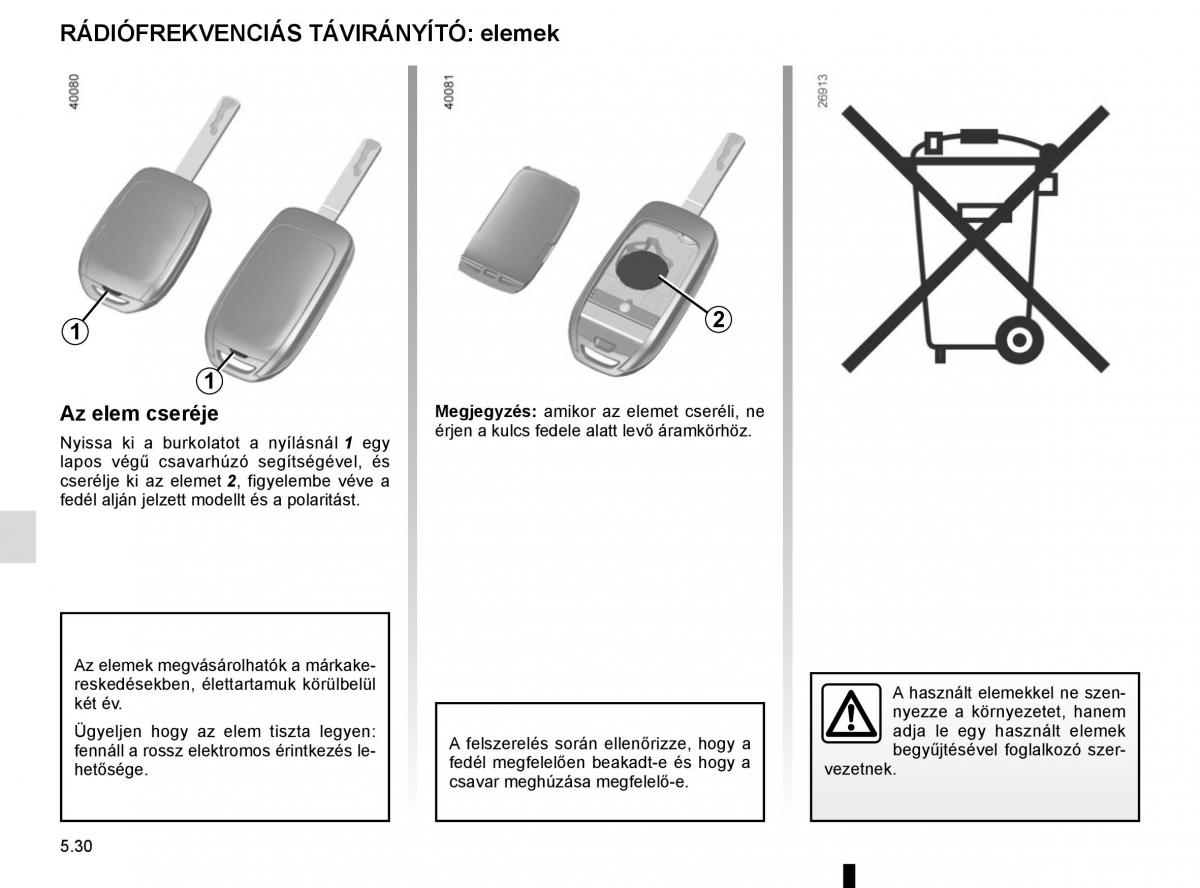 Renault Megane IV 4 Kezelesi utmutato / page 298