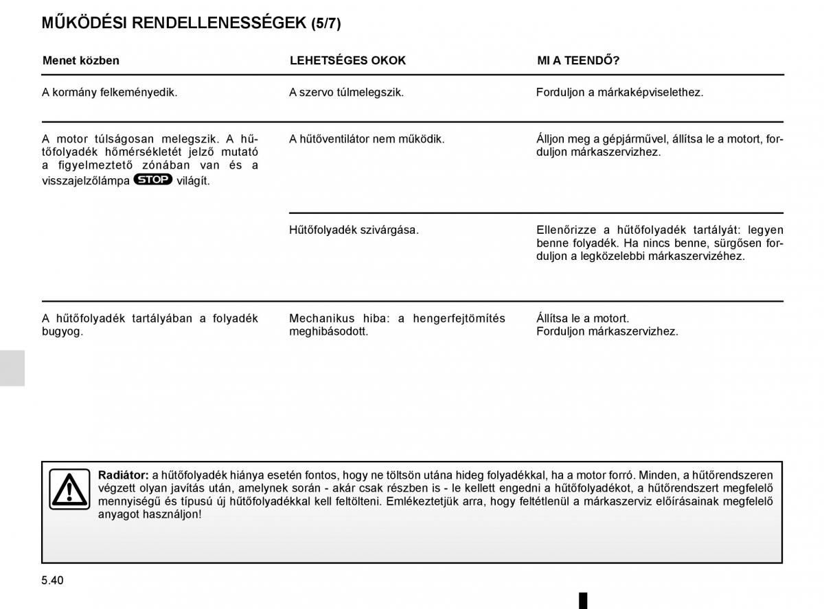 Renault Megane IV 4 Kezelesi utmutato / page 308