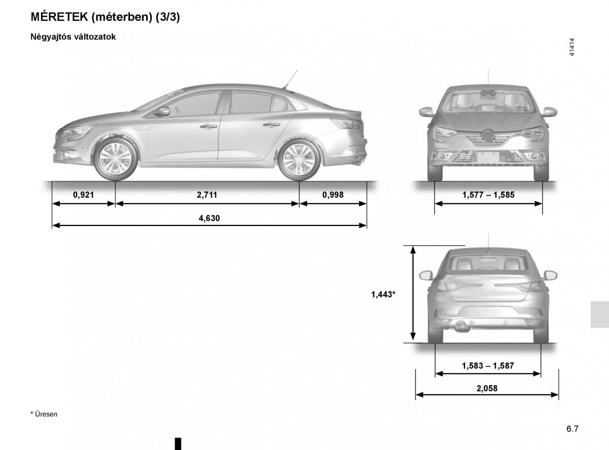 Renault Megane IV 4 Kezelesi utmutato / page 317