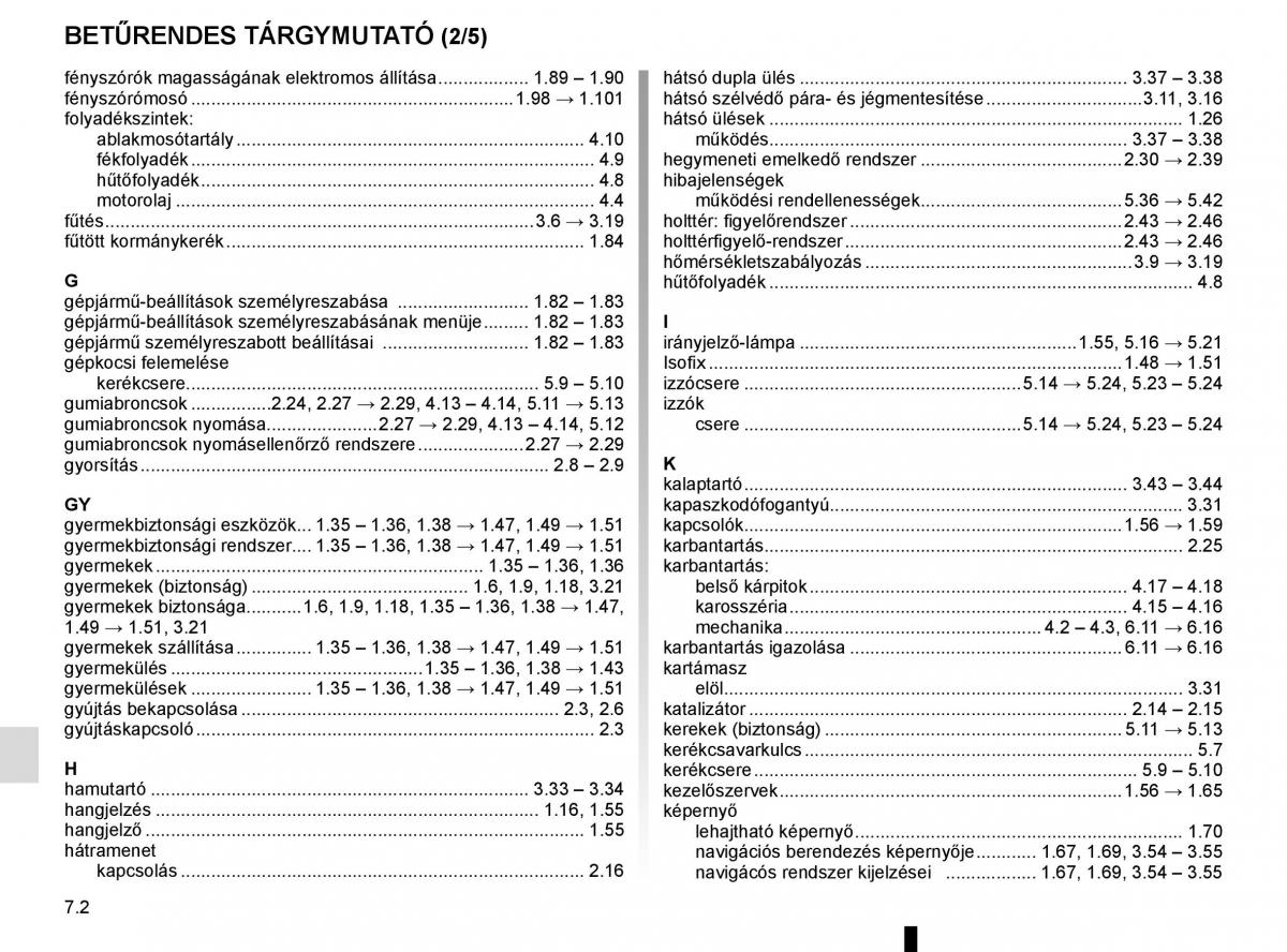 Renault Megane IV 4 Kezelesi utmutato / page 334