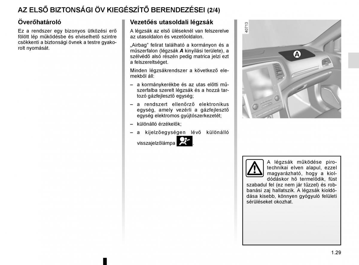 Renault Megane IV 4 Kezelesi utmutato / page 35