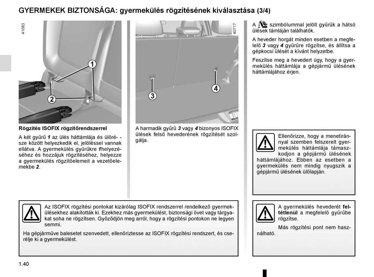 Renault Megane IV 4 Kezelesi utmutato / page 46