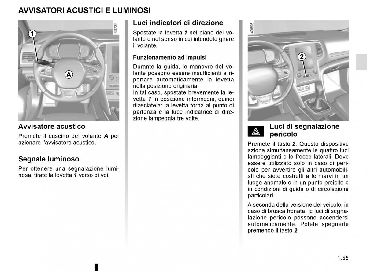 Renault Megane IV 4 manuale del proprietario / page 61