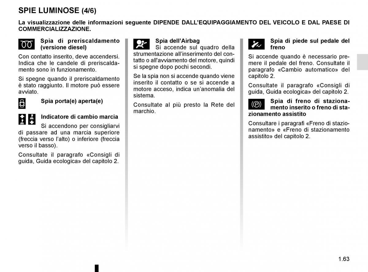 Renault Megane IV 4 manuale del proprietario / page 69