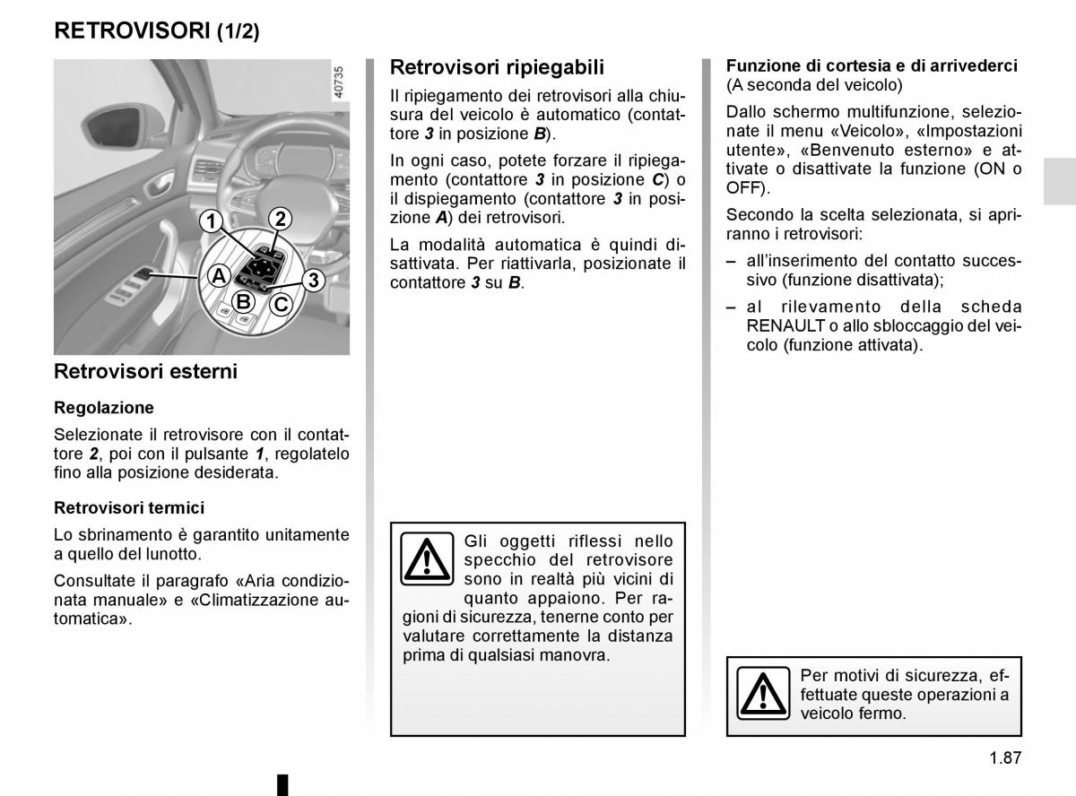 Renault Megane IV 4 manuale del proprietario / page 93