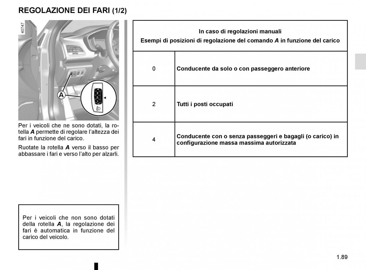 Renault Megane IV 4 manuale del proprietario / page 95