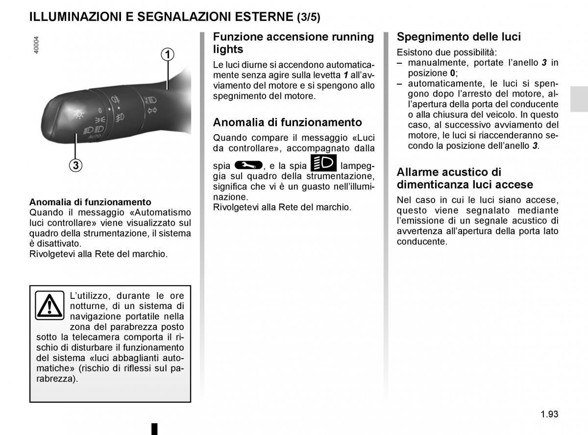 Renault Megane IV 4 manuale del proprietario / page 99