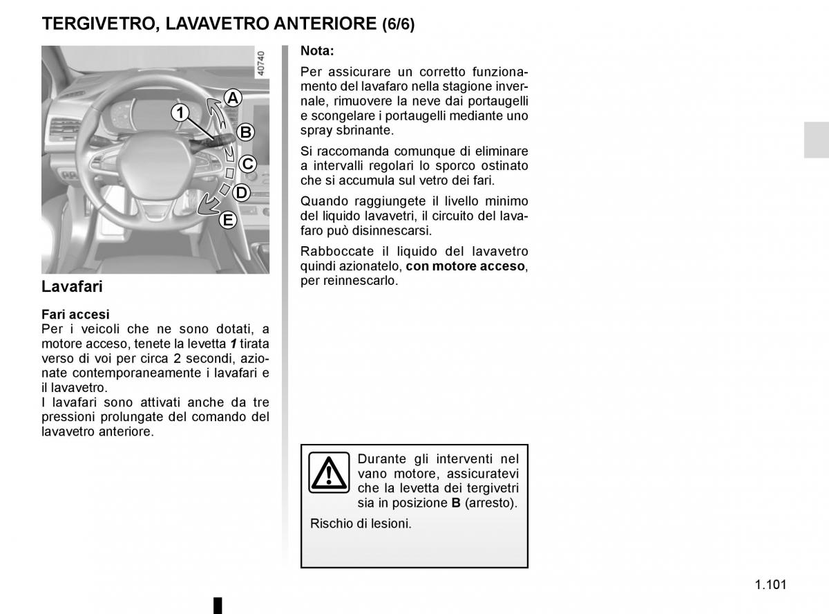 Renault Megane IV 4 manuale del proprietario / page 107