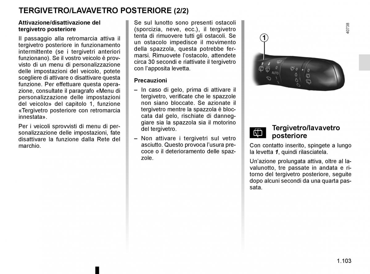 Renault Megane IV 4 manuale del proprietario / page 109