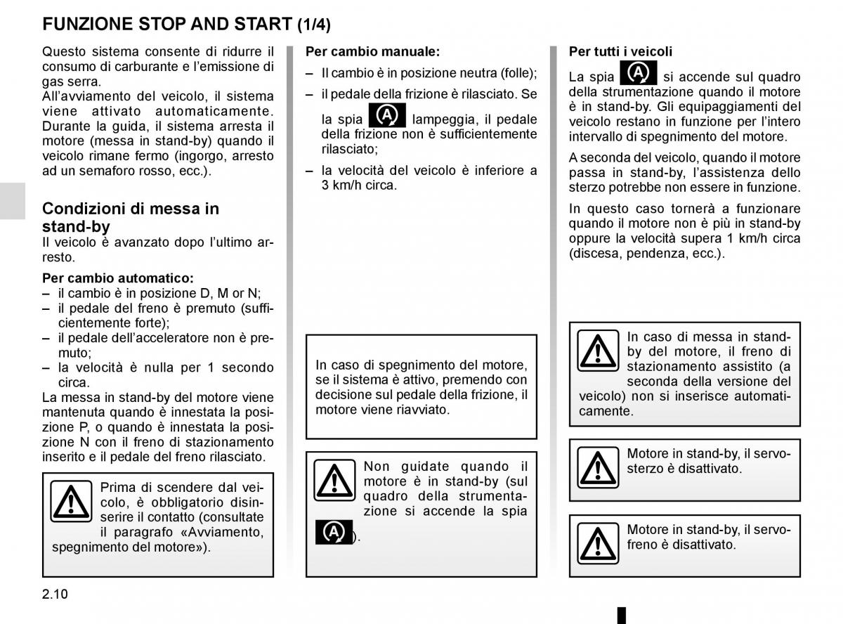 Renault Megane IV 4 manuale del proprietario / page 122