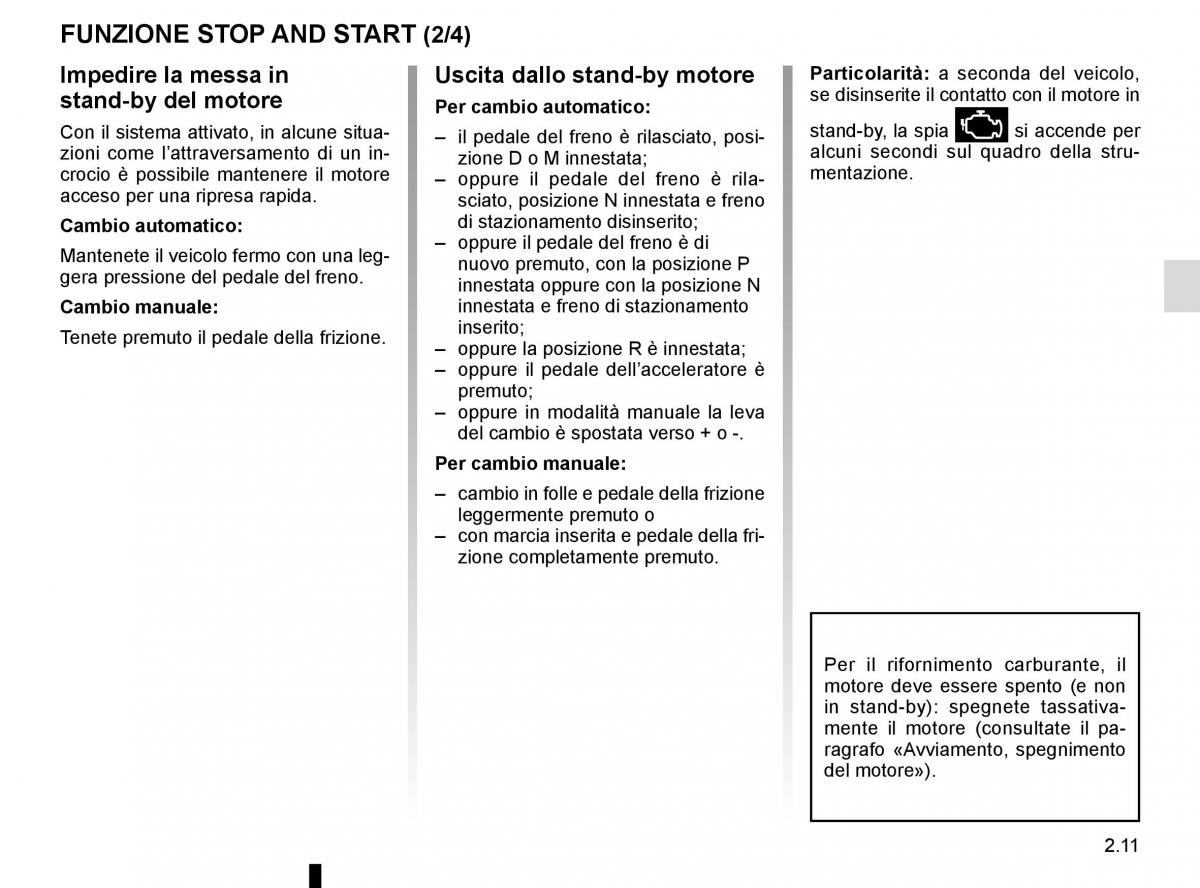 Renault Megane IV 4 manuale del proprietario / page 123