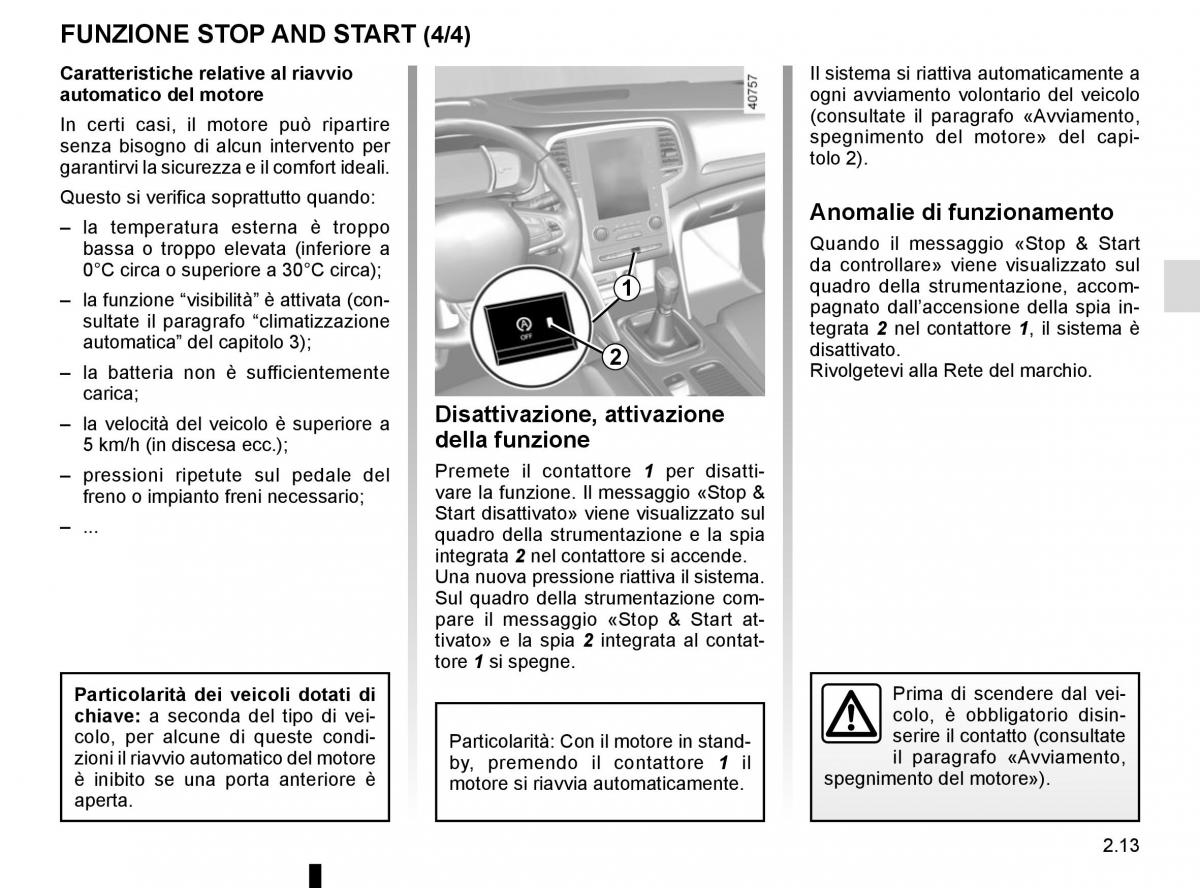 Renault Megane IV 4 manuale del proprietario / page 125