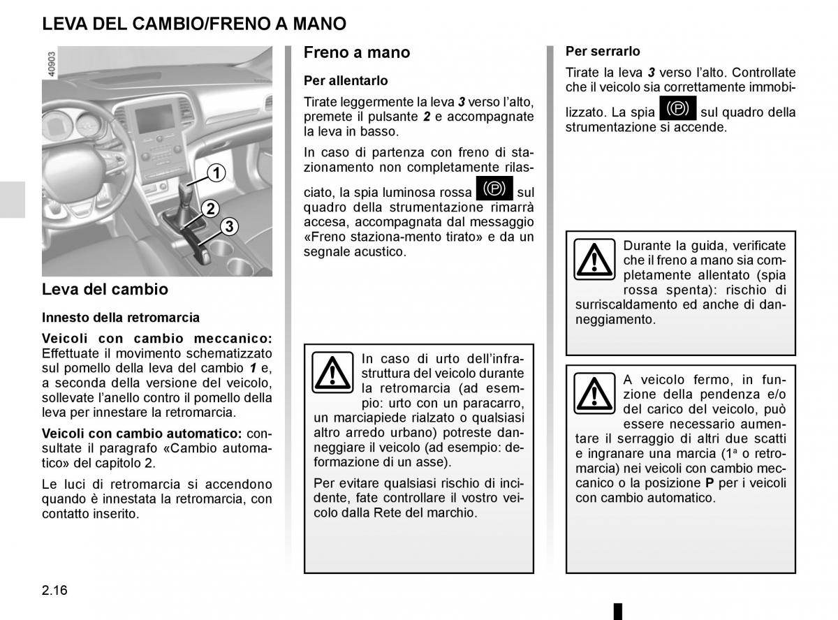 Renault Megane IV 4 manuale del proprietario / page 128