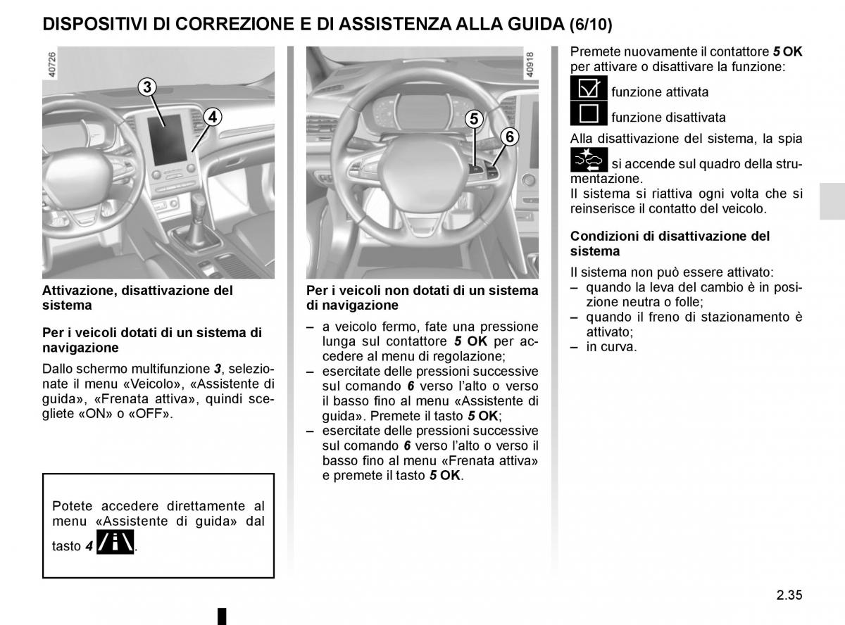 Renault Megane IV 4 manuale del proprietario / page 147