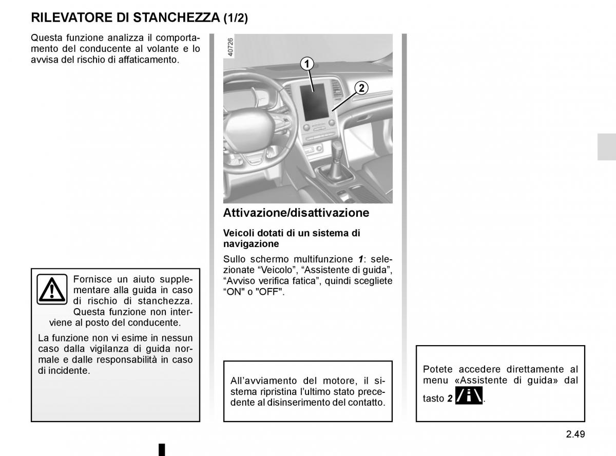 Renault Megane IV 4 manuale del proprietario / page 161