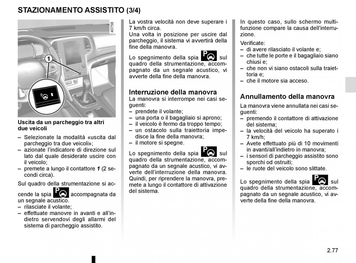 Renault Megane IV 4 manuale del proprietario / page 189