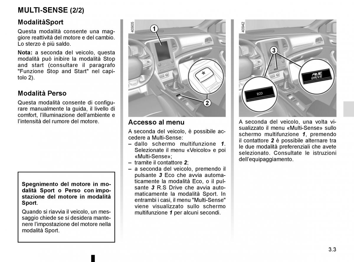 Renault Megane IV 4 manuale del proprietario / page 197