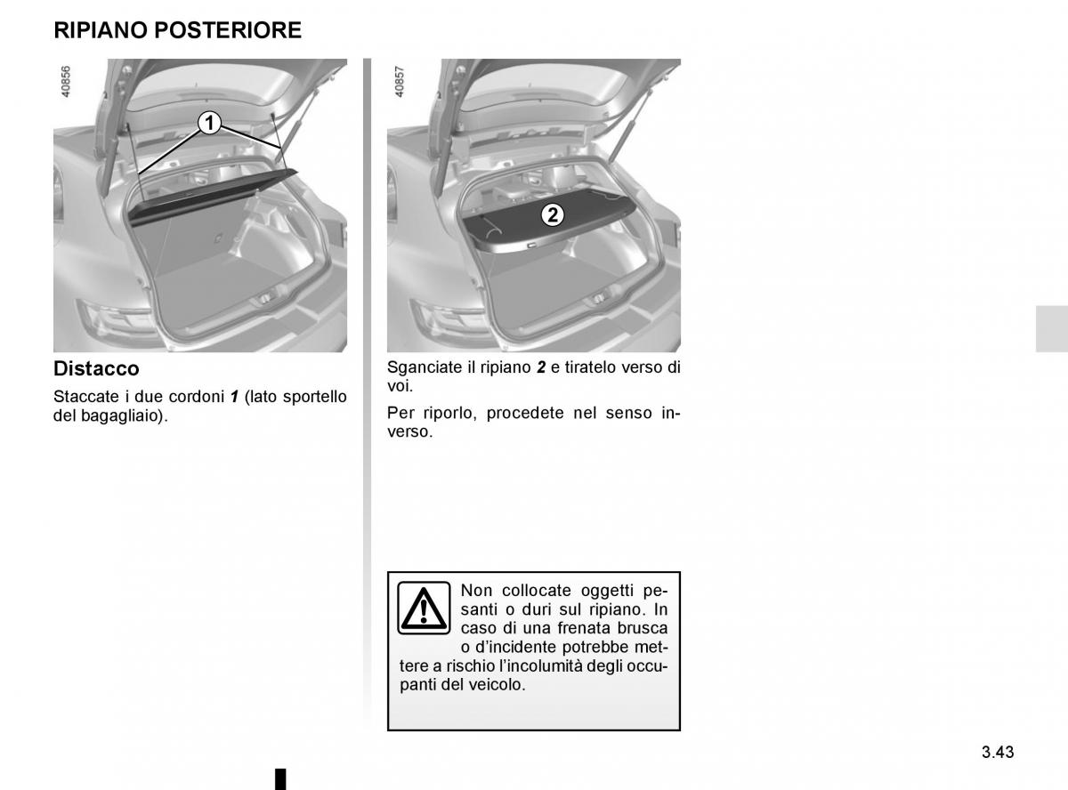 Renault Megane IV 4 manuale del proprietario / page 237