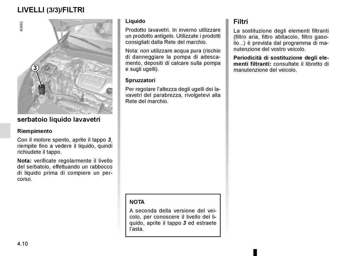 Renault Megane IV 4 manuale del proprietario / page 260