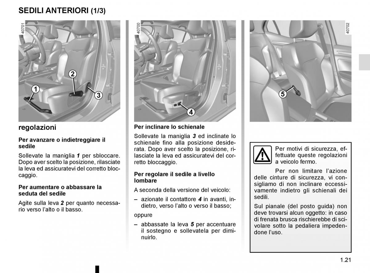 Renault Megane IV 4 manuale del proprietario / page 27