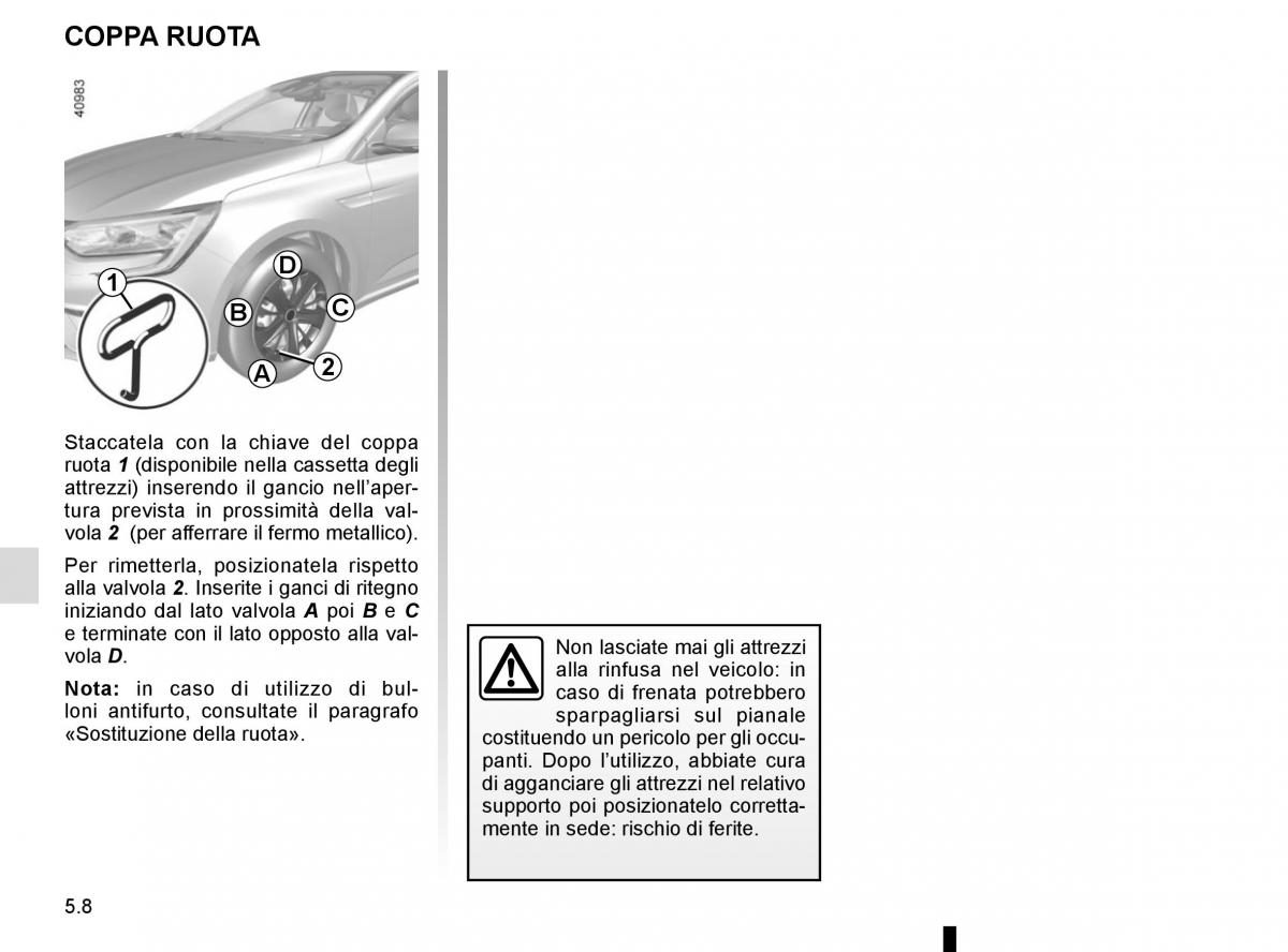 Renault Megane IV 4 manuale del proprietario / page 276