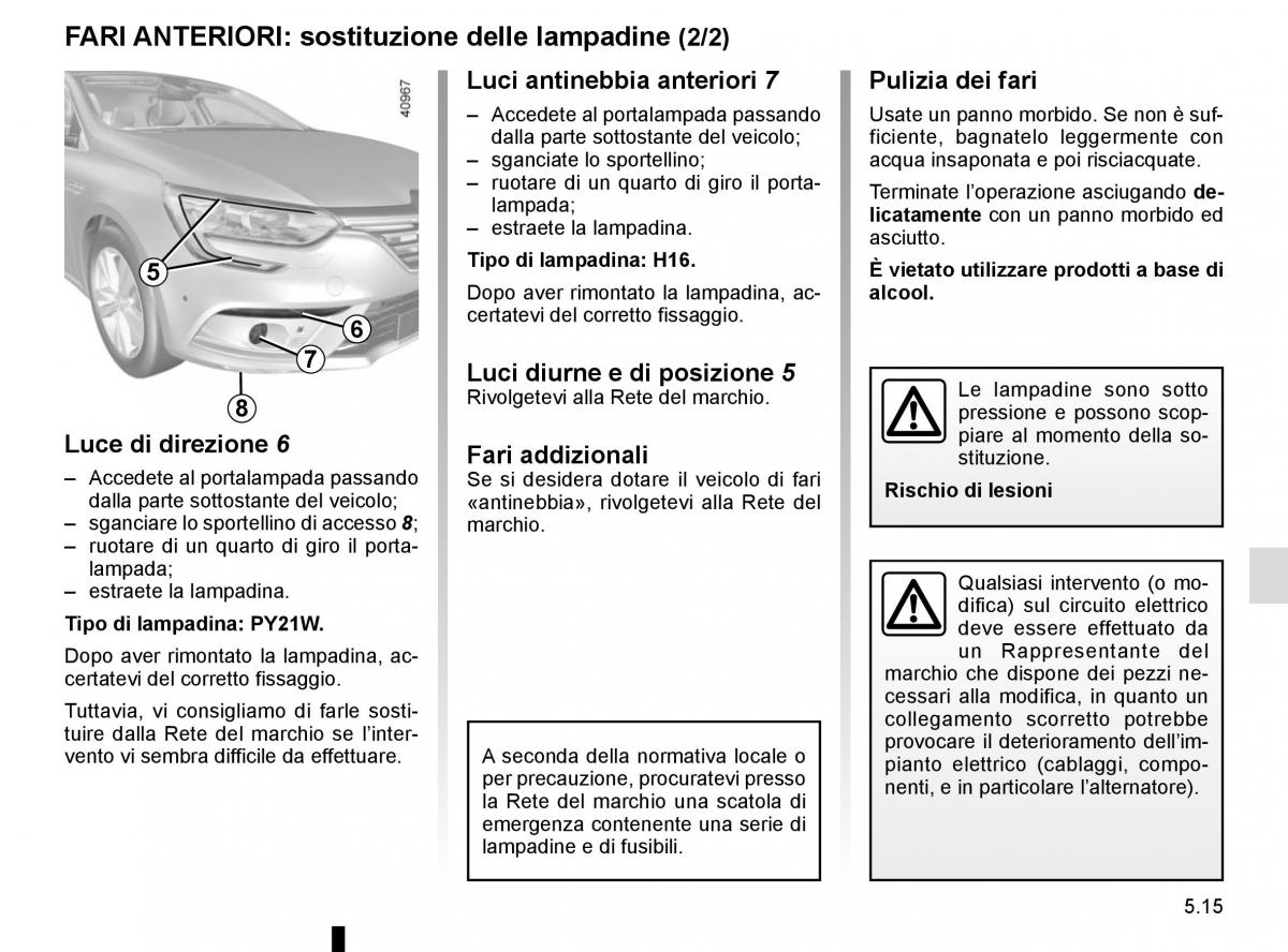 Renault Megane IV 4 manuale del proprietario / page 283