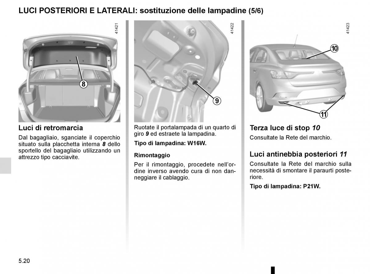 Renault Megane IV 4 manuale del proprietario / page 288