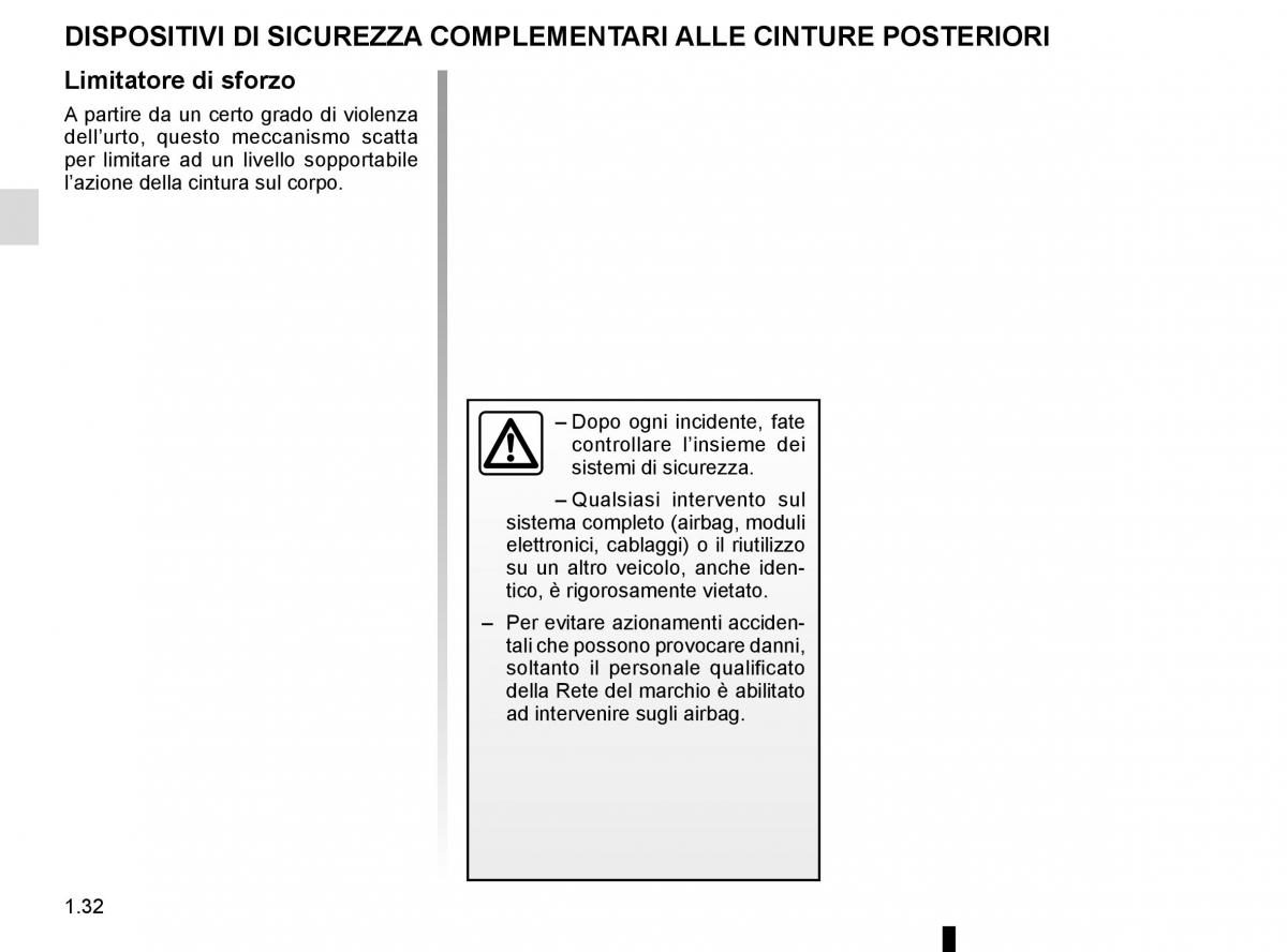 Renault Megane IV 4 manuale del proprietario / page 38