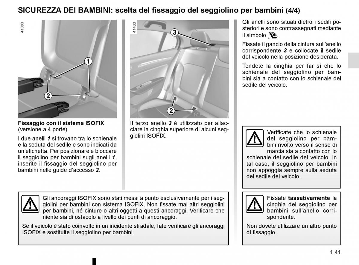 Renault Megane IV 4 manuale del proprietario / page 47