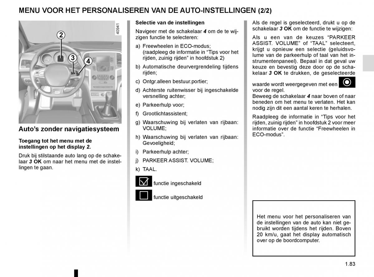 Renault Megane IV 4 handleiding / page 89