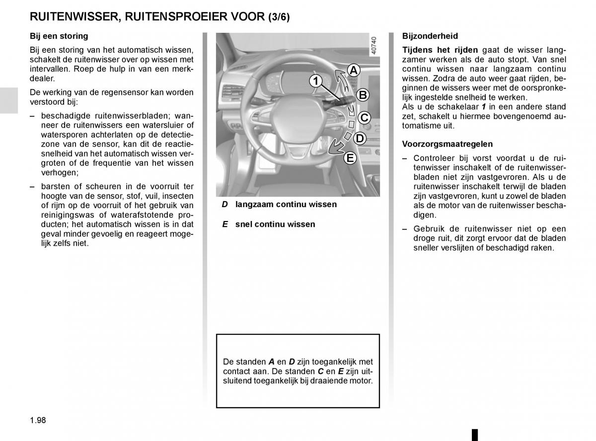 Renault Megane IV 4 handleiding / page 104