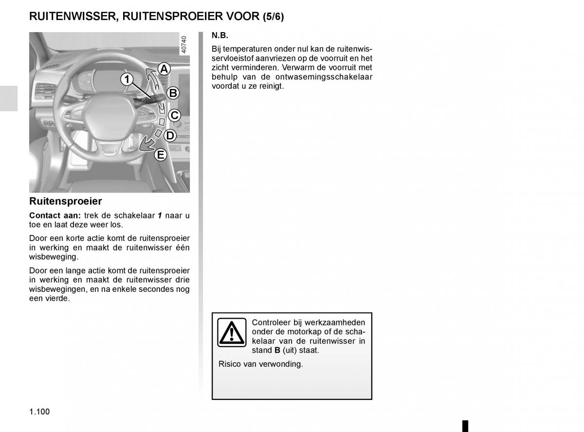 Renault Megane IV 4 handleiding / page 106