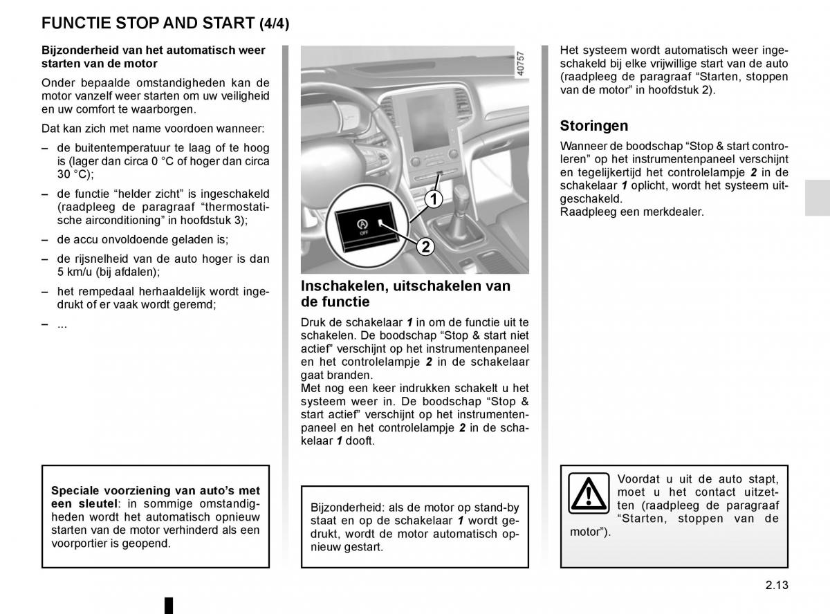 Renault Megane IV 4 handleiding / page 125