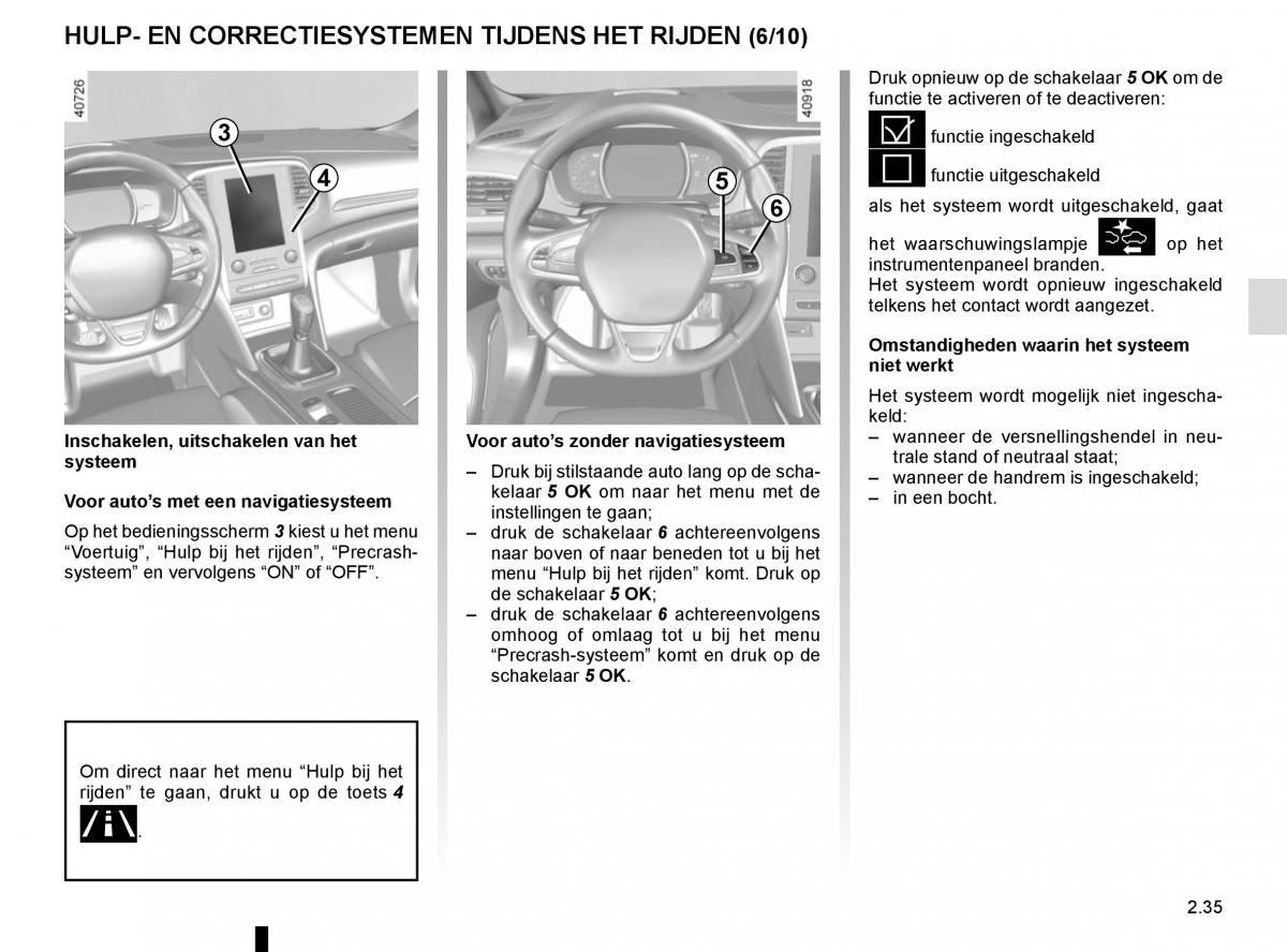 Renault Megane IV 4 handleiding / page 147