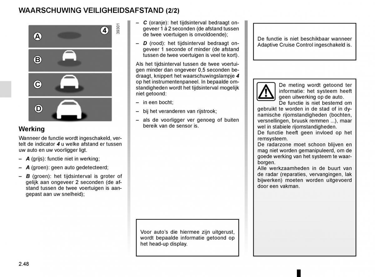 Renault Megane IV 4 handleiding / page 160