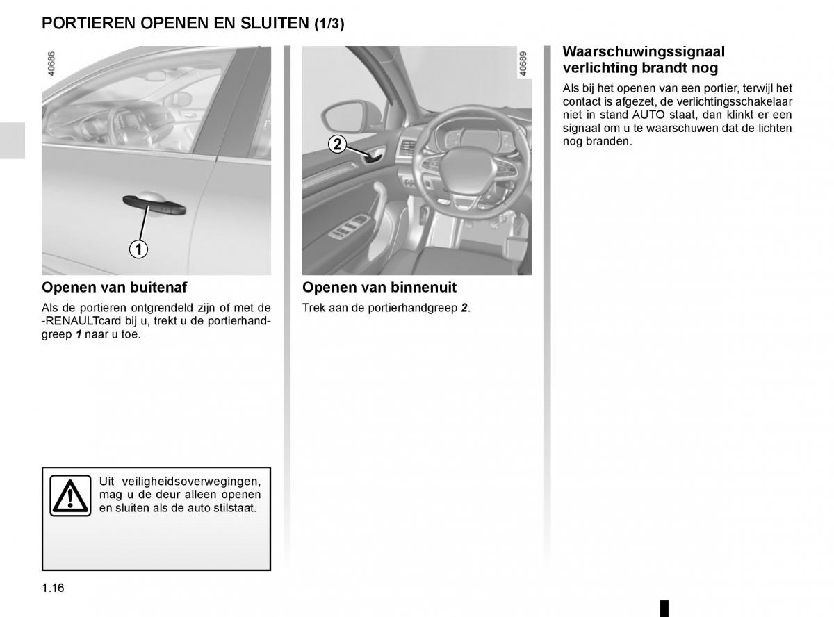 Renault Megane IV 4 handleiding / page 22