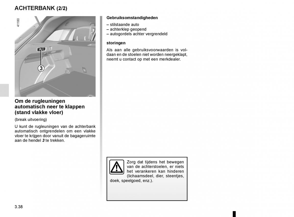 Renault Megane IV 4 handleiding / page 232