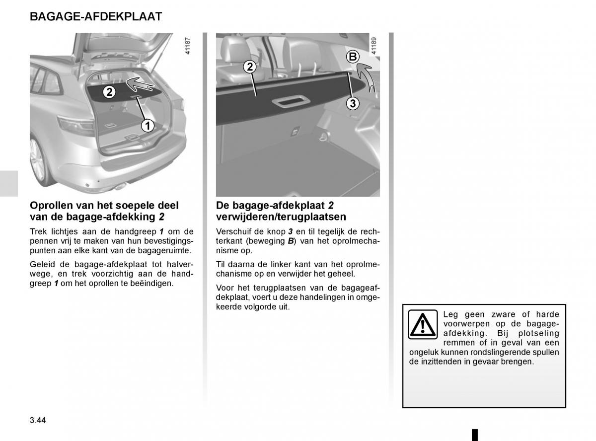 Renault Megane IV 4 handleiding / page 238