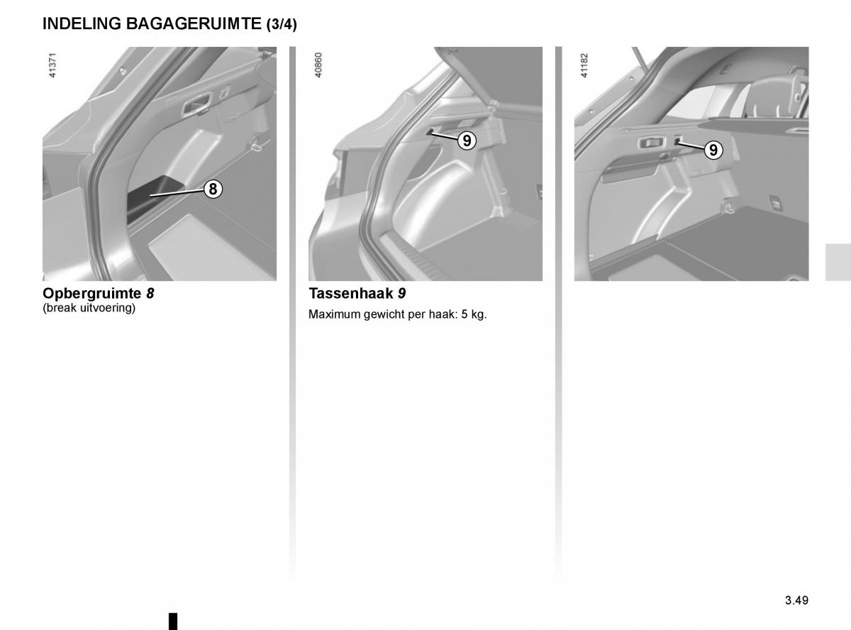 Renault Megane IV 4 handleiding / page 243