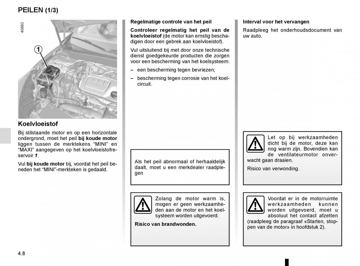 Renault Megane IV 4 handleiding / page 258