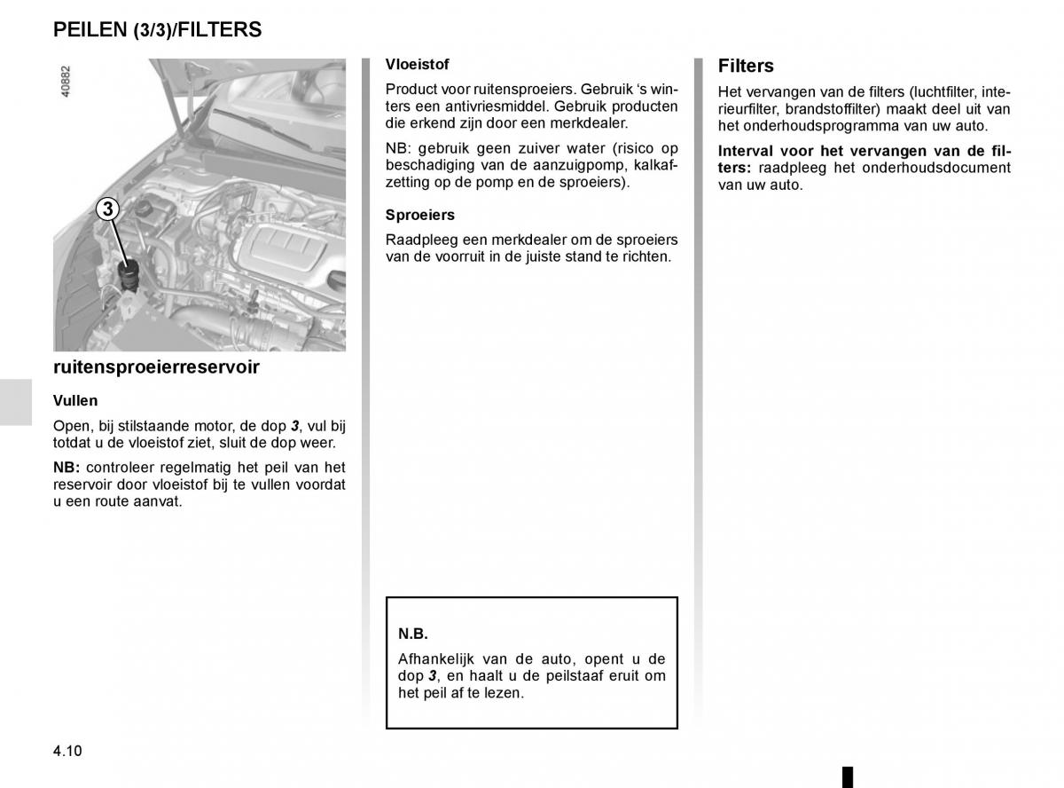 Renault Megane IV 4 handleiding / page 260