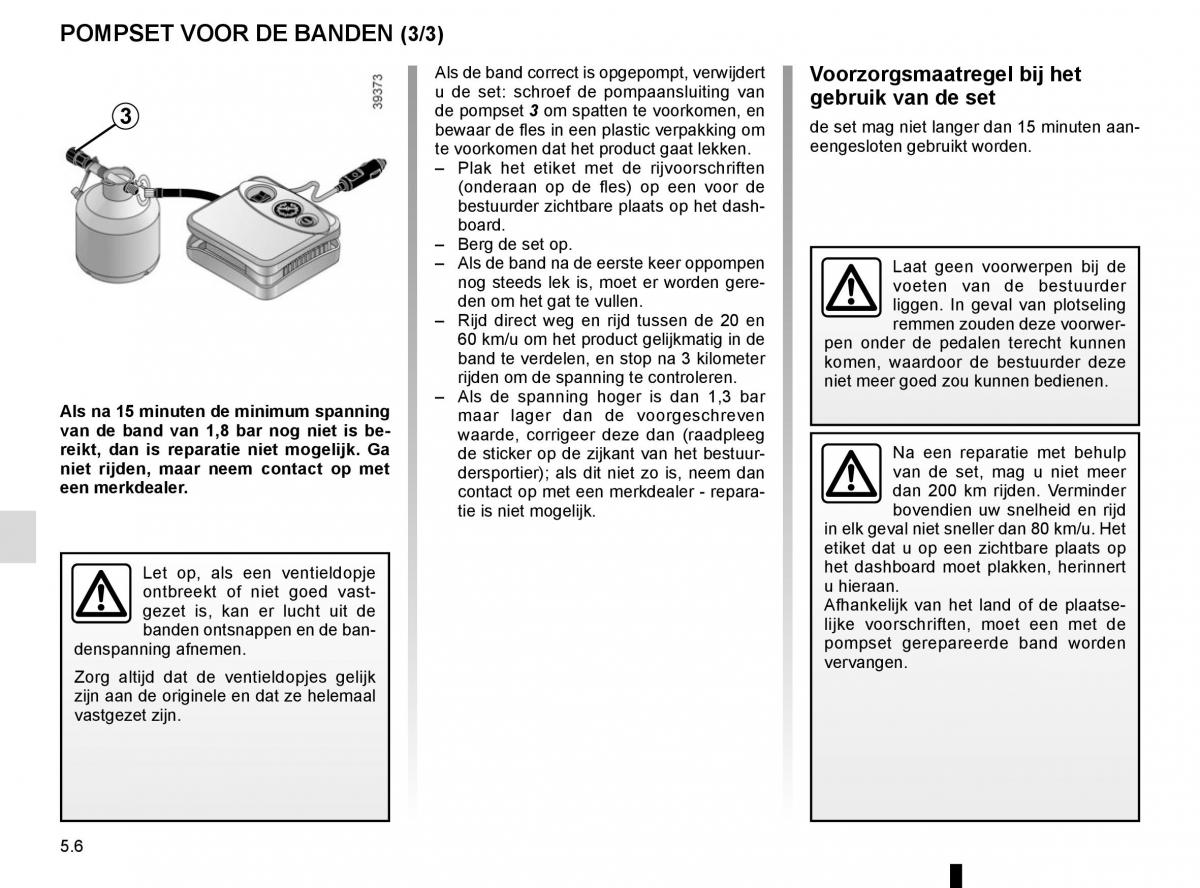 Renault Megane IV 4 handleiding / page 274