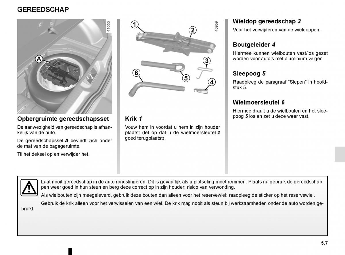 Renault Megane IV 4 handleiding / page 275