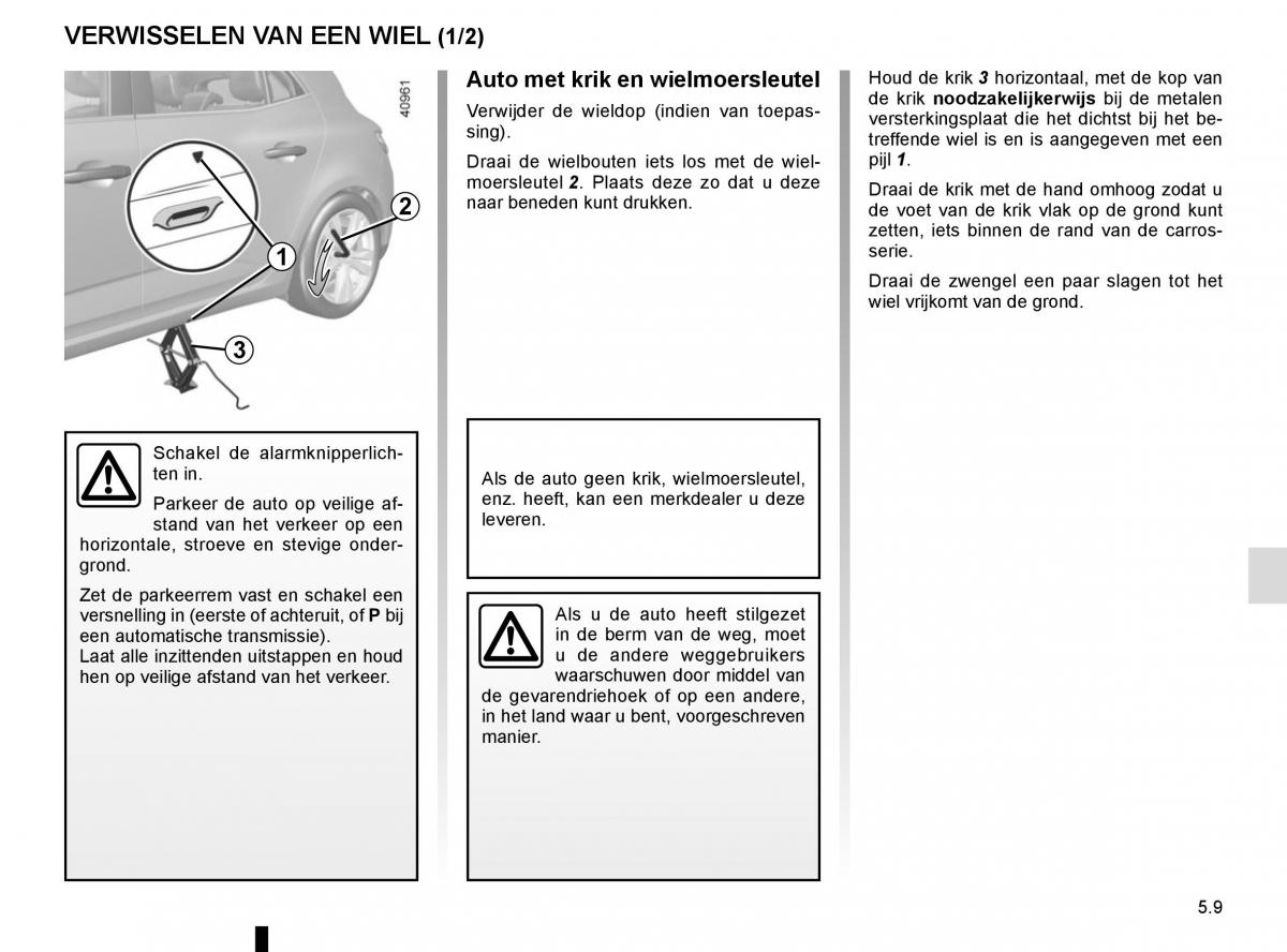 Renault Megane IV 4 handleiding / page 277