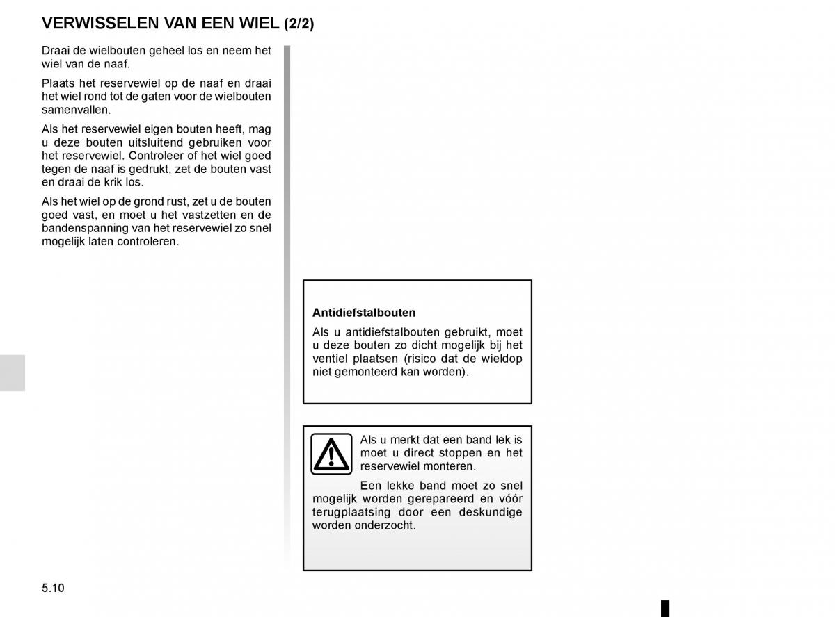 Renault Megane IV 4 handleiding / page 278