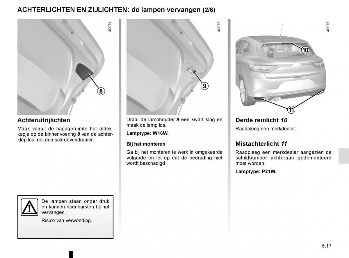 Renault Megane IV 4 handleiding / page 285