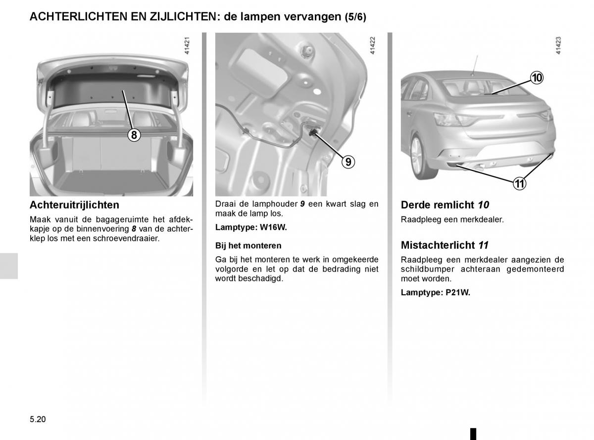 Renault Megane IV 4 handleiding / page 288