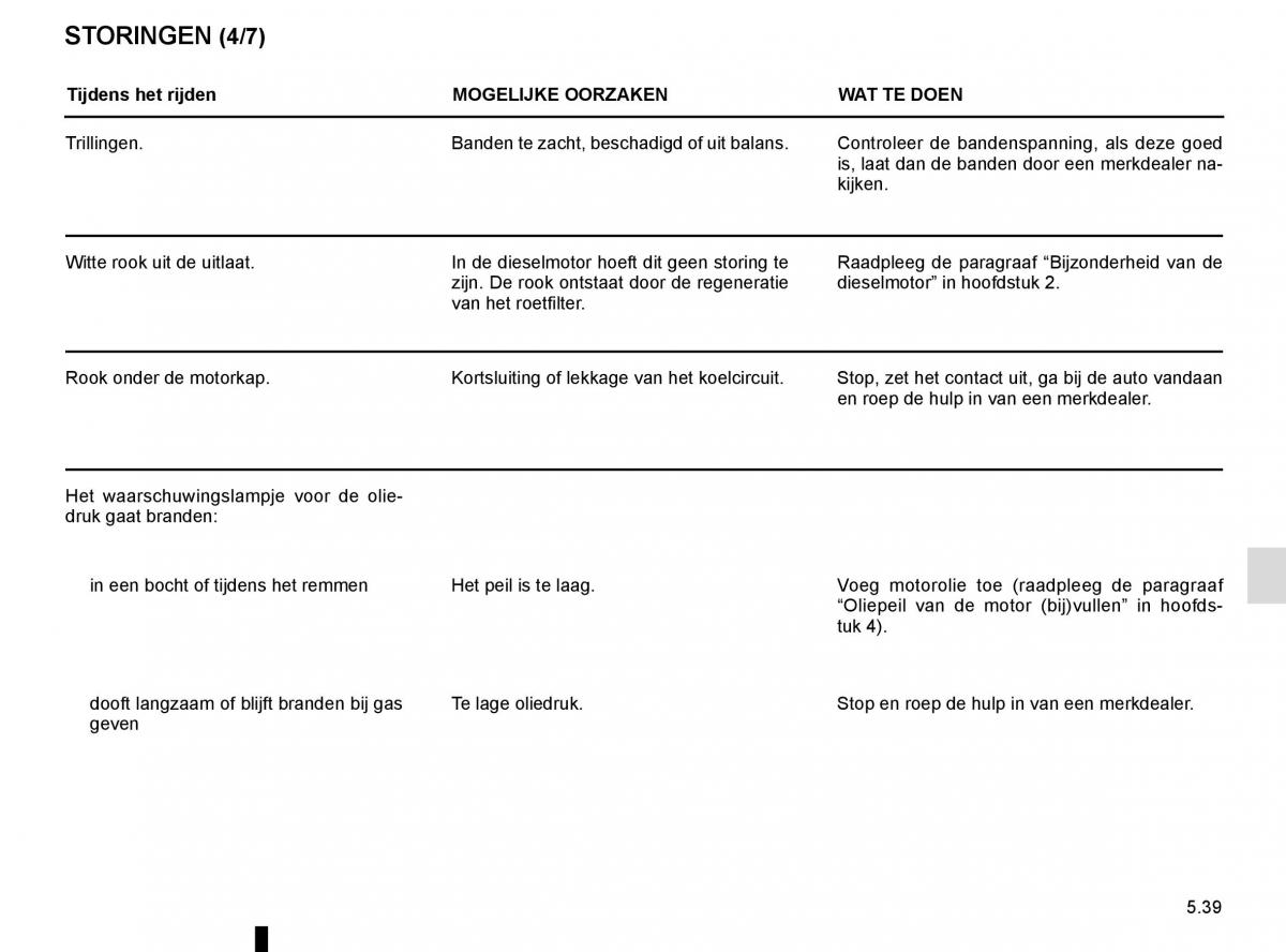 Renault Megane IV 4 handleiding / page 307