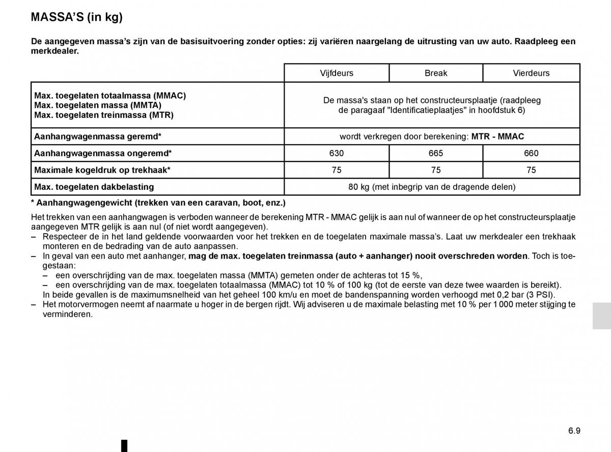 Renault Megane IV 4 handleiding / page 319