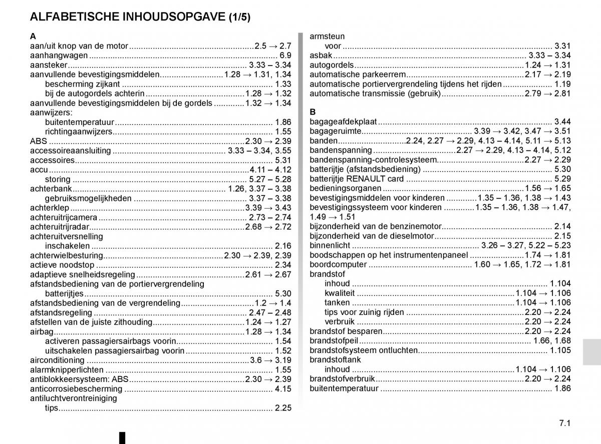 Renault Megane IV 4 handleiding / page 333